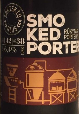 Dūmų Brewery Smoked Porter