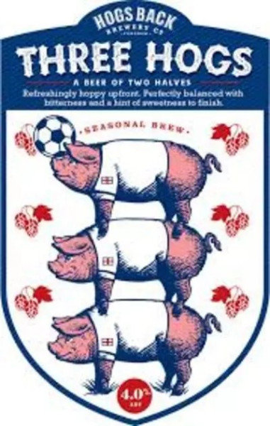 Hogs Back Brewery Three Hogs (4%)