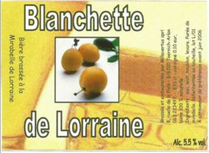 Domaine Brassicole de l’Eau Vive (DBEV) - prev. Brasserie Artisanale MilleVertus Blanchette de Lorraine