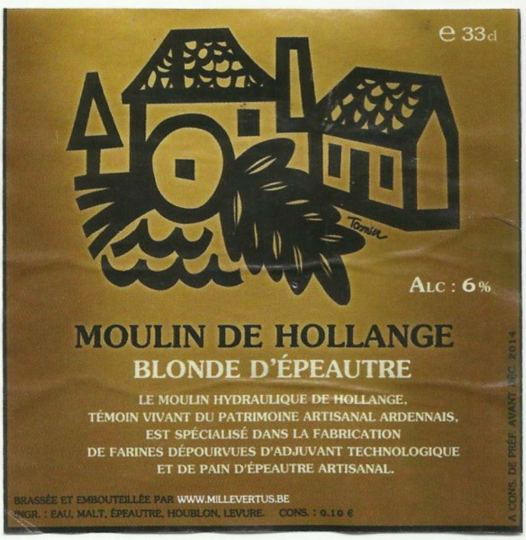 Domaine Brassicole de l’Eau Vive (DBEV) - prev. Brasserie Artisanale MilleVertus Moulin de Hollange