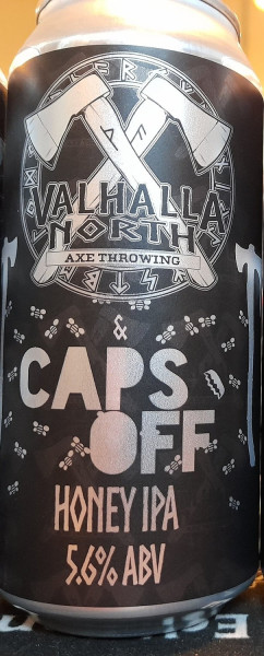 Caps Off Brewery (England) Honey IPA
