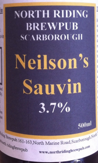North Riding Brewpub Neilson's Sauvin