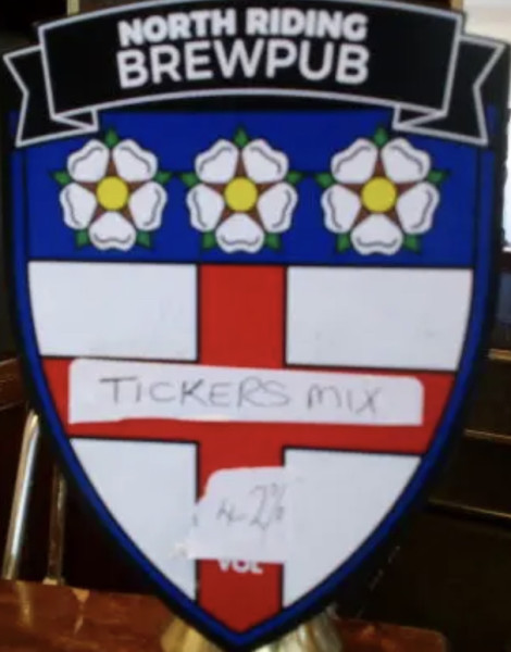 North Riding Brewpub Ticker's Mix