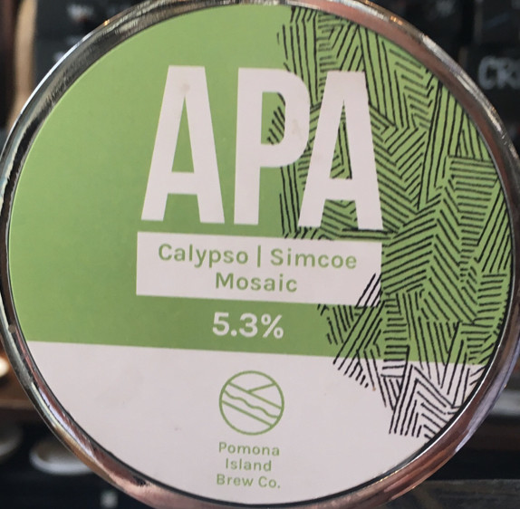 Pomona Island Brew Co. APA - Calypso Simcoe Mosaic