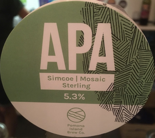 Pomona Island Brew Co. APA - Simcoe Mosaic Sterling