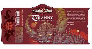 Wicked Weed Brewing Tyranny Red IPA (Hoppy Red)