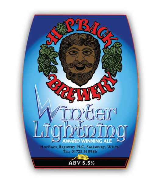 Hop Back Brewery Winter Lightning