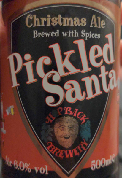 Hop Back Brewery Pickled Santa