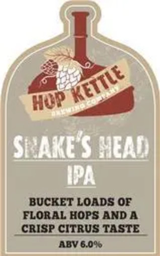 Hop Kettle Brewery Snake's Head IPA