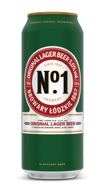 Browary Łódzkie No.1 Orginal Lager