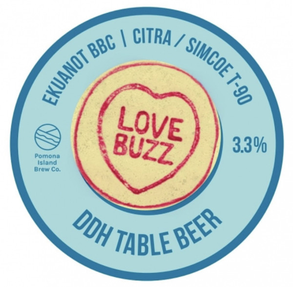 Pomona Island Brew Co. Love Buzz