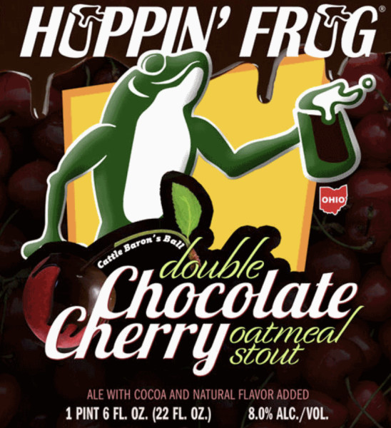 Hoppin' Frog Brewery Double Chocolate Cherry Oatmeal Stout