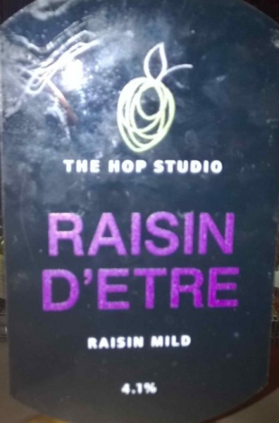 The Hop Studio Raisin D'etre