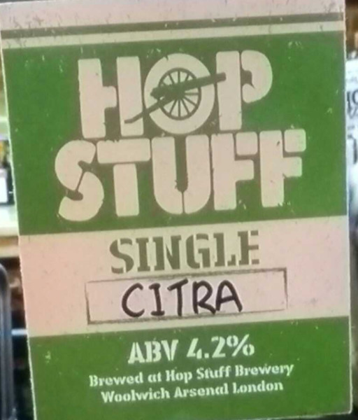 Hop Stuff Brewery Single Hop - Citra