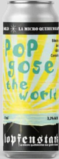 Hopfenstark Pop Gose the World