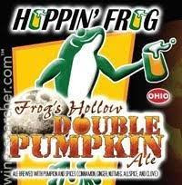 Hoppin' Frog Brewery Frog's Hollow Double Pumpkin Ale