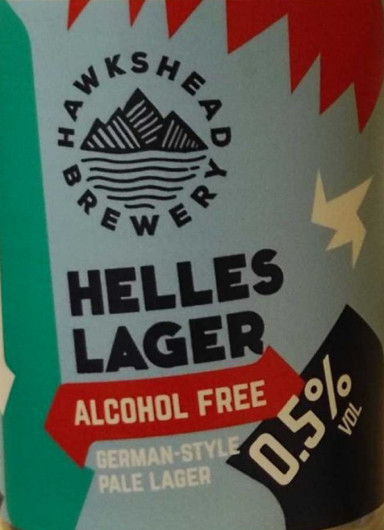 Hawkshead Brewery Helles Lager (Alcohol Free)