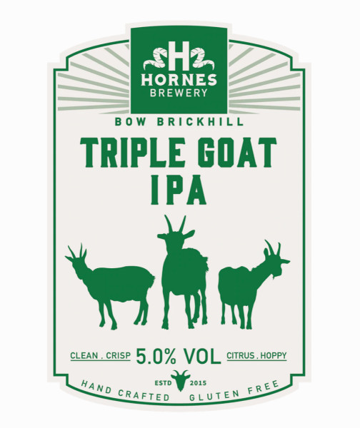 Hornes Brewery Triple Goat IPA