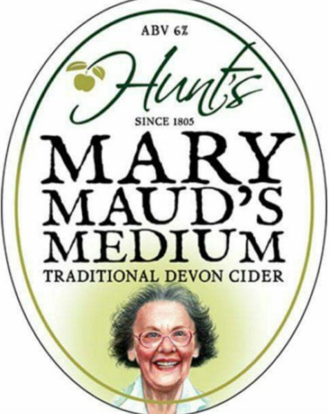 Hunts Cider Mary Maud's Medium