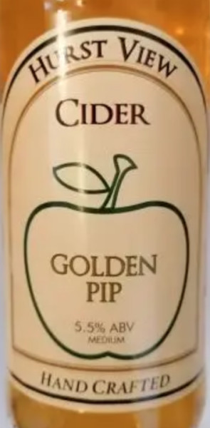 Hurst View Cider Golden Pip