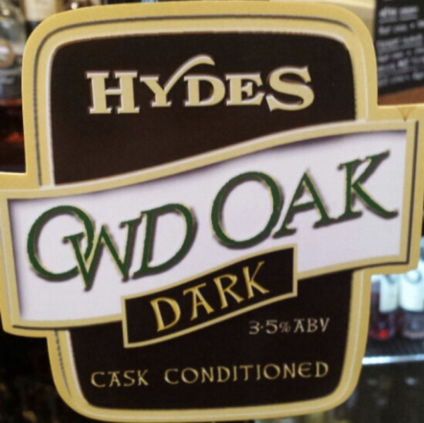 Hydes Brewery Owd Oak
