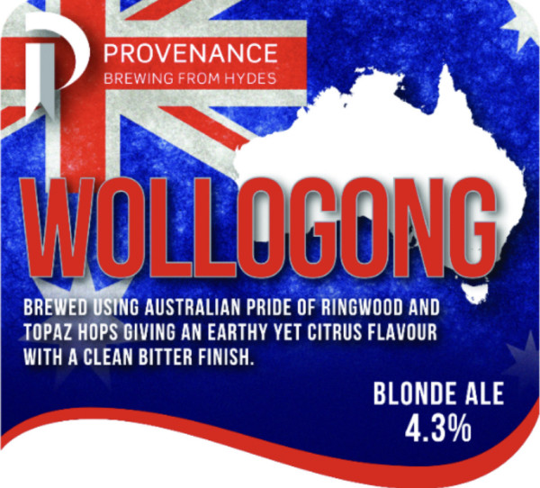 Hydes Brewery Provenance - Wollogong