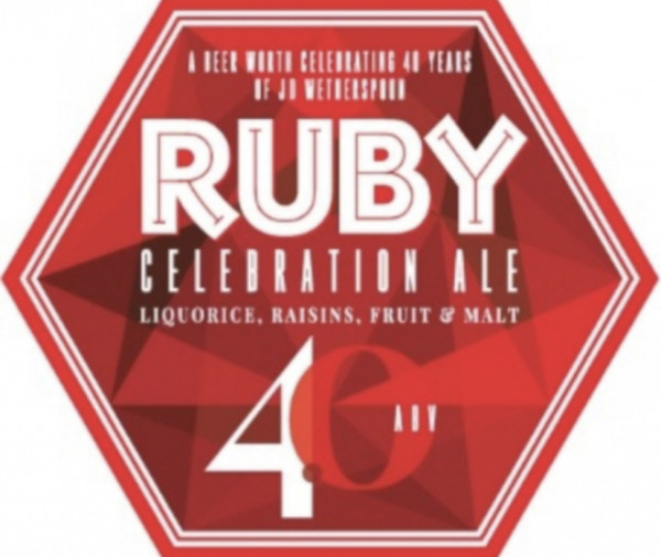 Hydes Brewery Ruby Celebration Ale