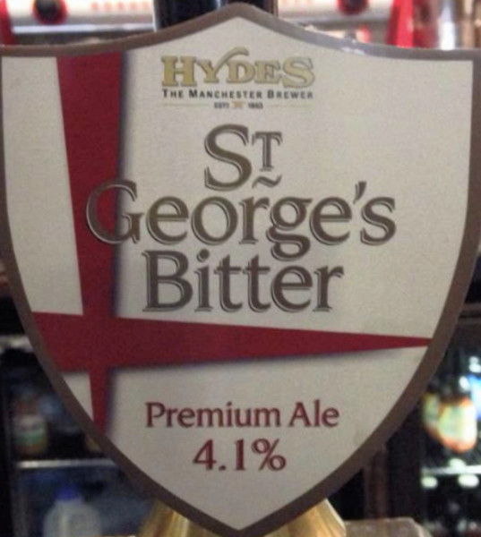 Hydes Brewery St Georges Bitter