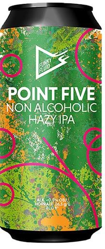Funky Fluid Point Five Hazy IPA