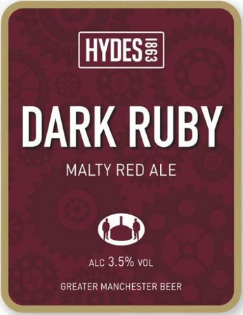 Hydes Brewery Dark Ruby