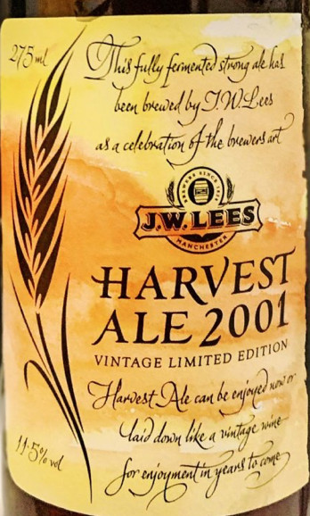 J.W. Lees Harvest Ale (2001)