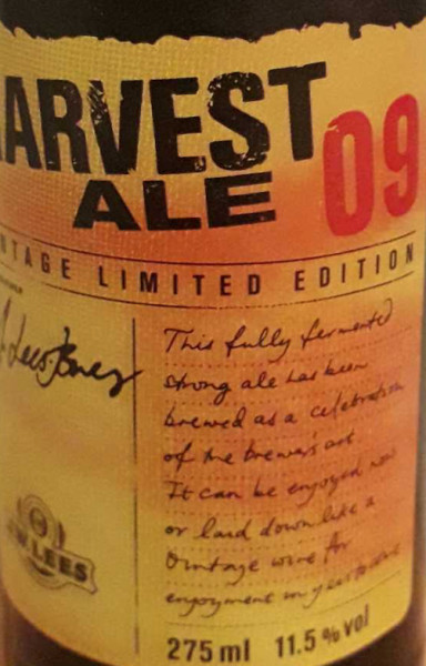 J.W. Lees Harvest Ale (2009)