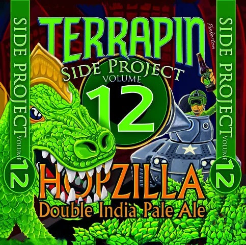 Terrapin Beer Company Side Project Hopzilla Double IPA