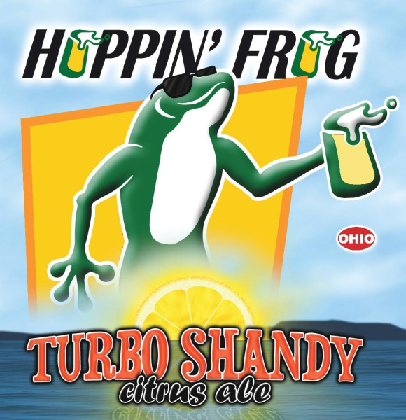 Hoppin' Frog Brewery Turbo Shandy Citrus Ale