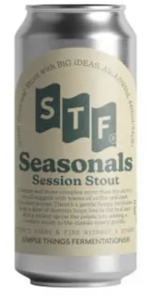 Simple Things Fermentations Seasonals - Session Stout