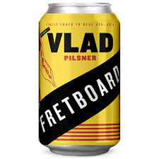Fretboard Brewing Company Vlad Pilsner