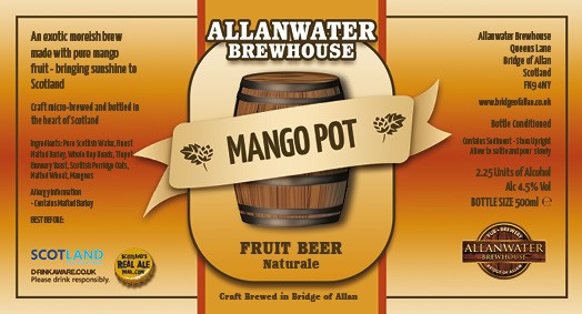 Allanwater Brewhouse MangoPot