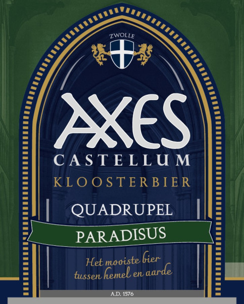 Axes Castellum Kloosterbier Paradisus