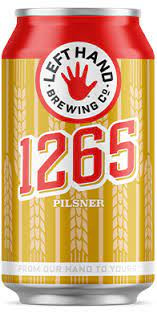 Left Hand Brewing Company 1265 Pilsner