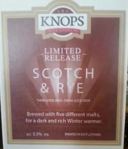 Knops Scotch & Rye