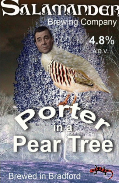 Salamander Porter In A Pear Tree