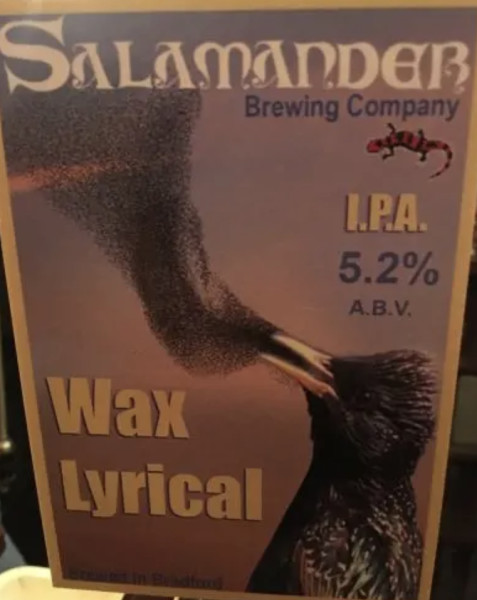 Salamander Wax Lyrical