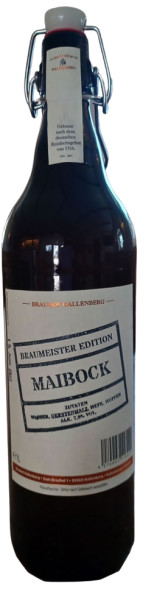 Brauhof Hallenberg Braumeister Edition Maibock
