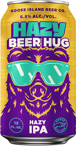 Goose Island Beer Company Hazy Beer Hug