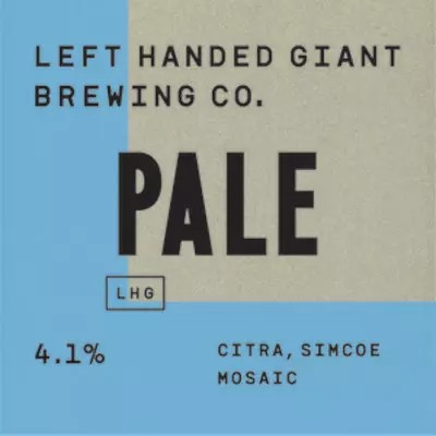 Left Handed Giant Brewing Co. Pale