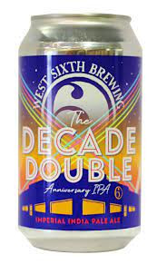 West Sixth Brewing The Decade Double Anniversary IPA