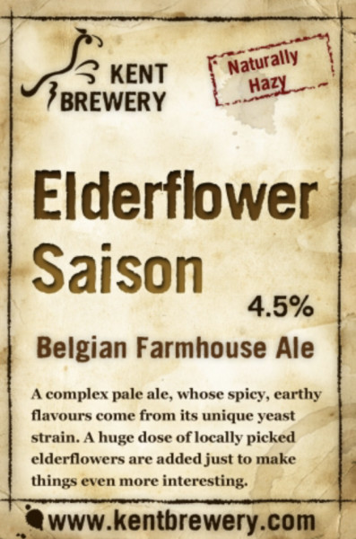 Kent Brewery Elderflower Saison