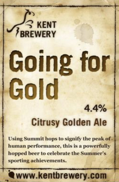 Kent Brewery Going For Gold