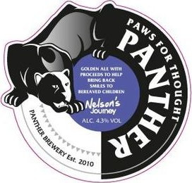 Panther Brewery Paws for Thought