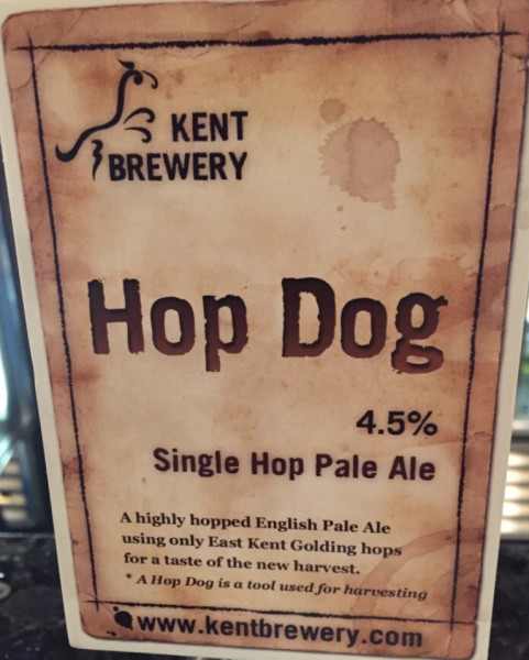 Kent Brewery Hop Dog